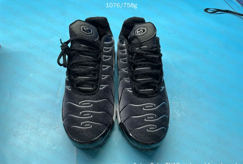 Nike Air Max Plus Tn Black and White Putian 2