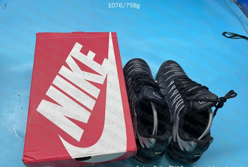 Nike Air Max Plus Tn Black and White Putian 3
