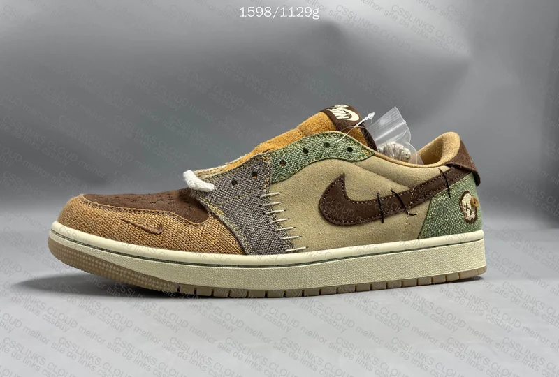 Nike AJ1 Low Voodoo 4