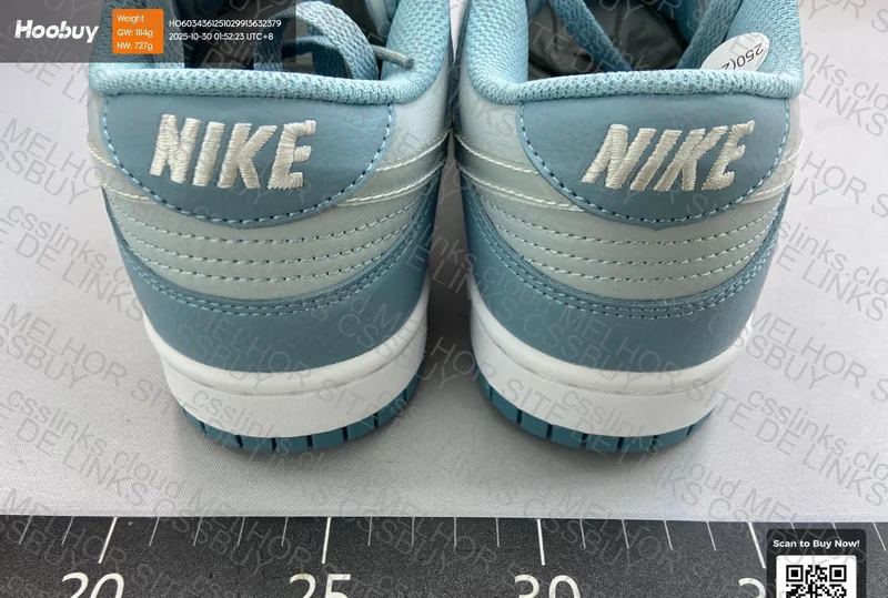 Nike Dunk Clear Blue Swoosh (Dh9765-401) New VT 3