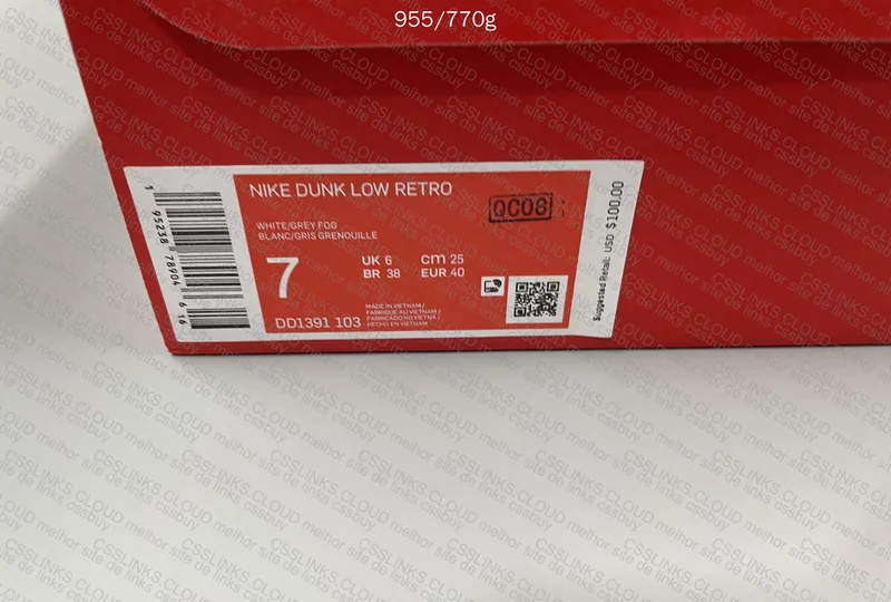 Nike Dunk Low Grey Fog 7