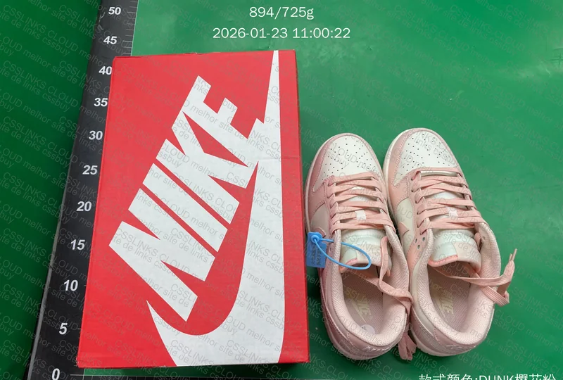 Tênis Nike Dunk Low Orange Pearl 8