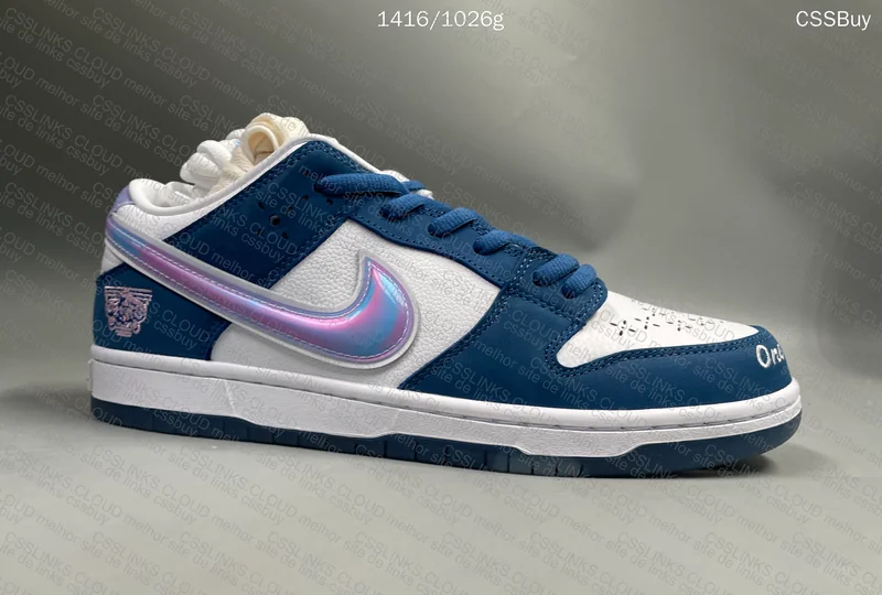Nike Dunk Low SB x Born x Raised Blue 9