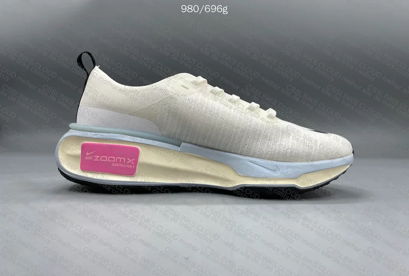 Nike Invincible Run 3 Sneakers - White/Blue 4