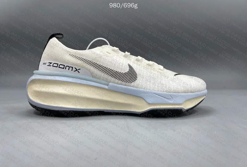 Nike Invincible Run 3 Sneakers - White/Blue 9