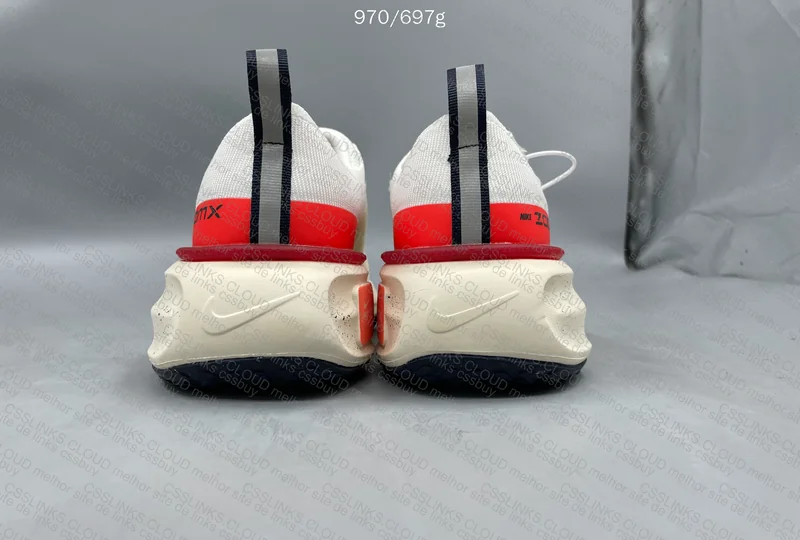 Nike Invincible Run 3 Sneakers - White/Red 5