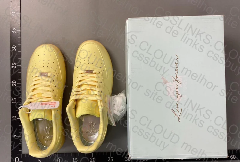 Nike NOCTA x Air Force 1 Low 'Citron Tint' Sneakers