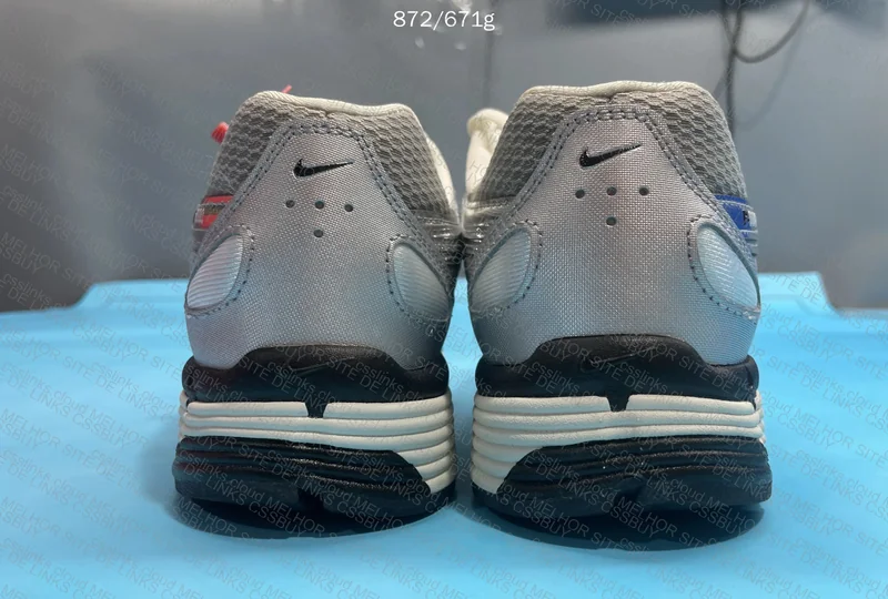 Nike P-6000 Metallic Silver Sneakers 3