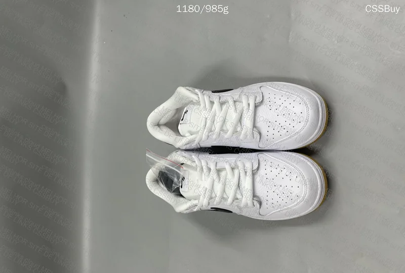 Nike SB Dunk Low Pro 'Orange Label' - White Gum Sneakers