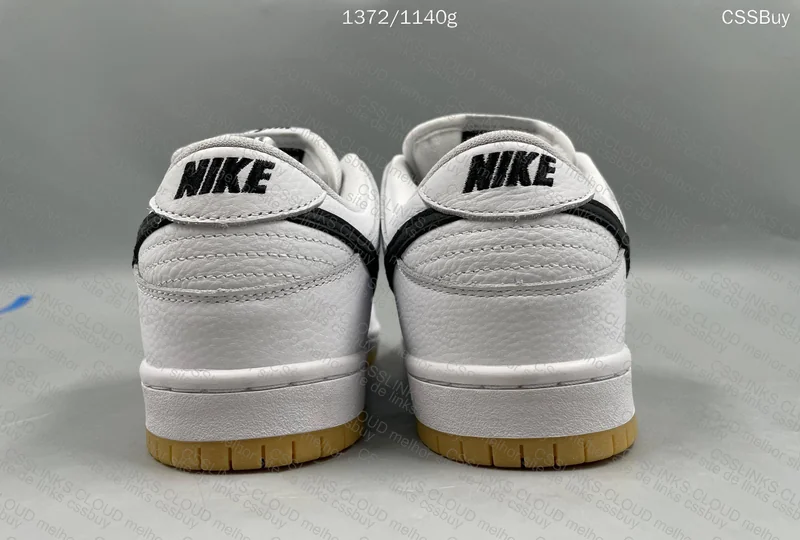Nike SB Dunk Low Pro 'Orange Label' - White Gum Sneakers 5