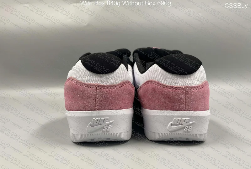 Nike SB Force 58 White/Pink Sneakers 4