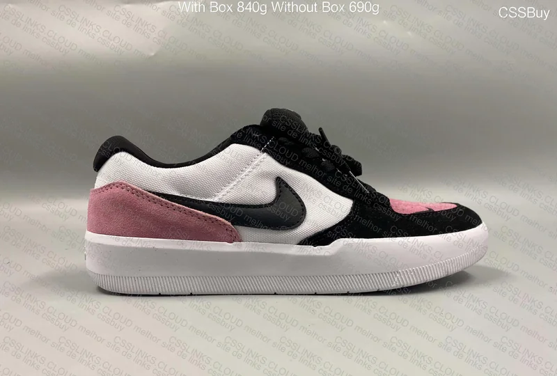 Nike SB Force 58 White/Pink Sneakers 7