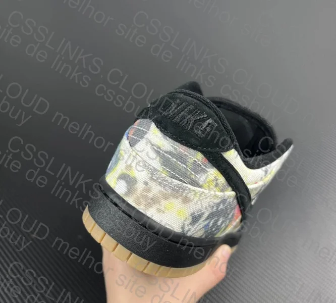 Nike Supreme x Dunk Low SB Rammellzee Sneakers (Similar to OG) 3