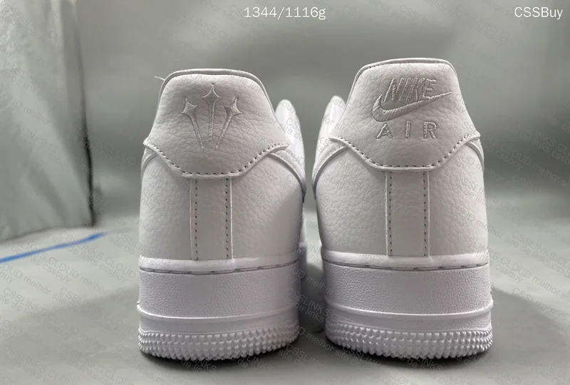 Nocta x Air Force 1 White Sneakers 2