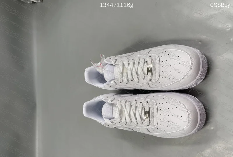 Nocta x Air Force 1 White Sneakers 3