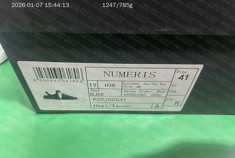 Tênis numeris ( segundo que envio desse seller) 7