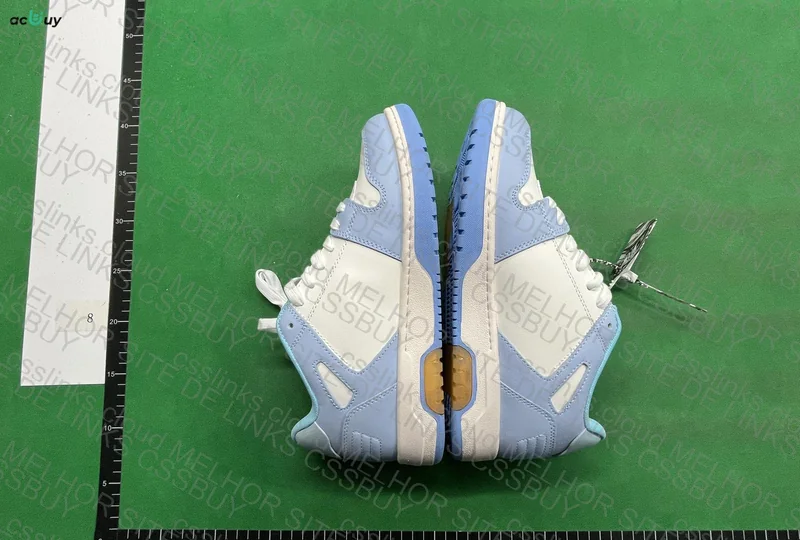 Blue Off-White Sneakers