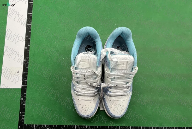 Blue Off-White Sneakers 2