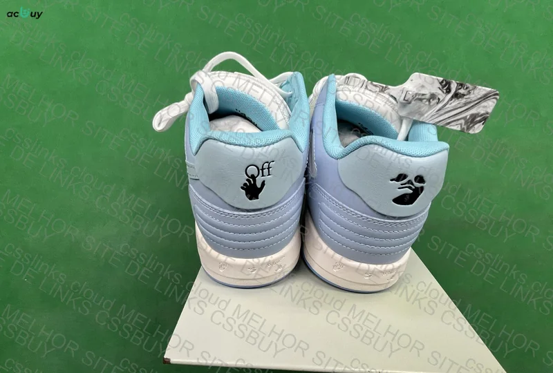 Blue Off-White Sneakers 3