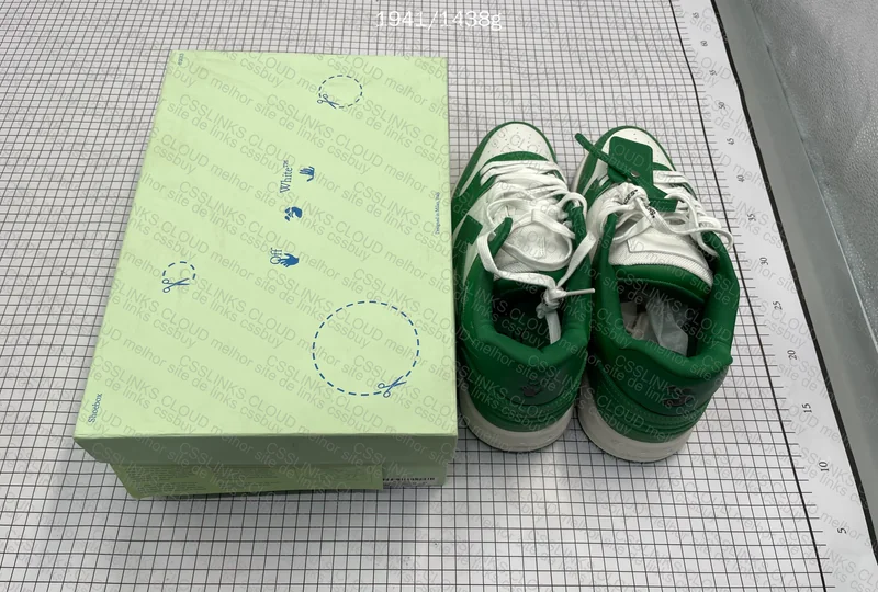 Off-White Blind Box Sneakers - Horrible Green 7