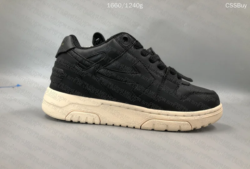 Off White Black 3C Sneakers