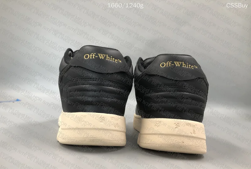 Off White Black 3C Sneakers 3
