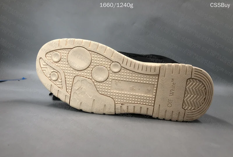 Off White Black 3C Sneakers 5