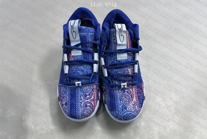 PG 6 'Blue Paisley' Sneakers