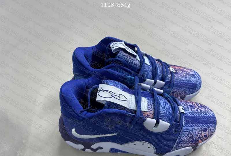 PG 6 'Blue Paisley' Sneakers 7