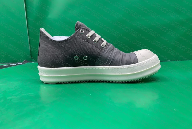 Rick Owens DRKSHDW Low Hustler Taped Ramones Sneakers 5