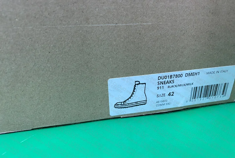 Rick Owens DRKSHDW Ramones Backtab Sneakers 7