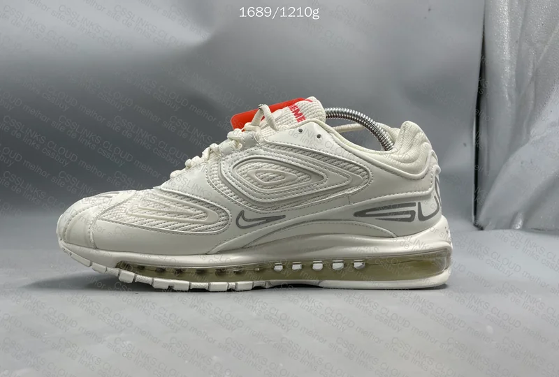 Supreme x Nike Air Max 98 TL SP White Sneakers 6