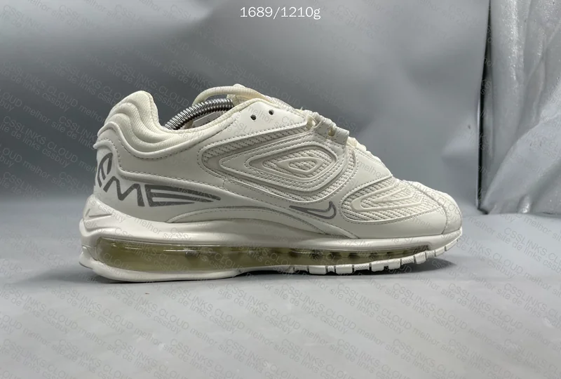 Supreme x Nike Air Max 98 TL SP White Sneakers 8