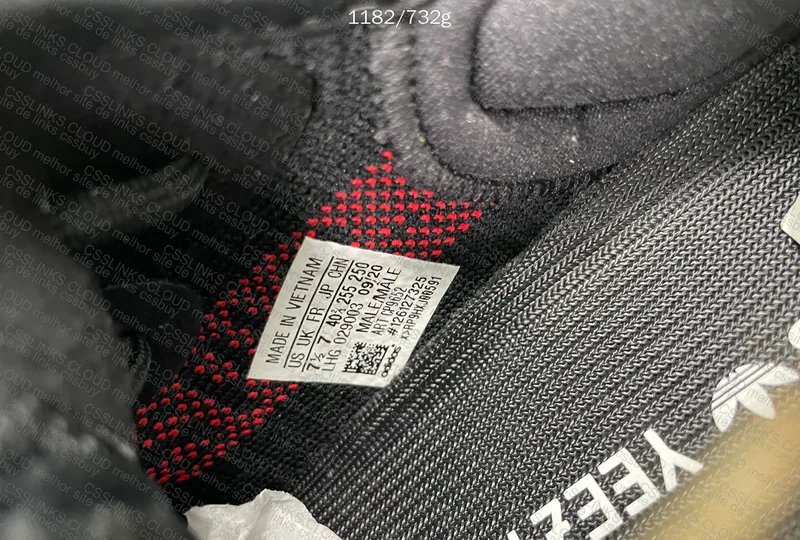 Yeezy Boost 350 V2 Bred Sneakers 8