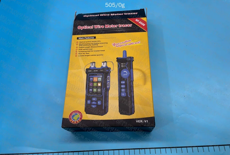 NOFAYA RJ45, Fiber, and Locator Cable Tester 8