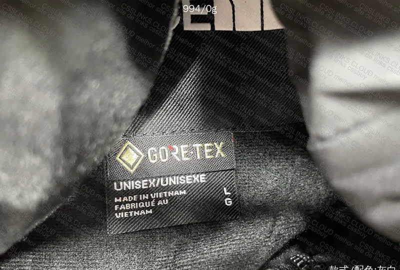 The North Face Gore-Tex (with Measurements) 4