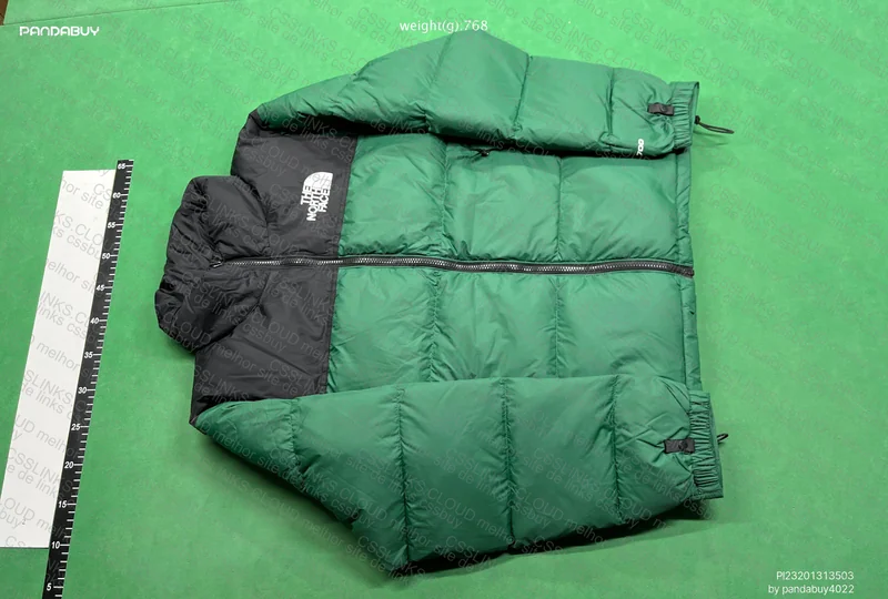 The North Face Nuptse Puffer Green