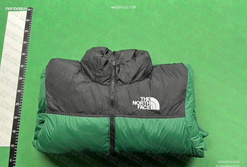 The North Face Nuptse Puffer Green 2