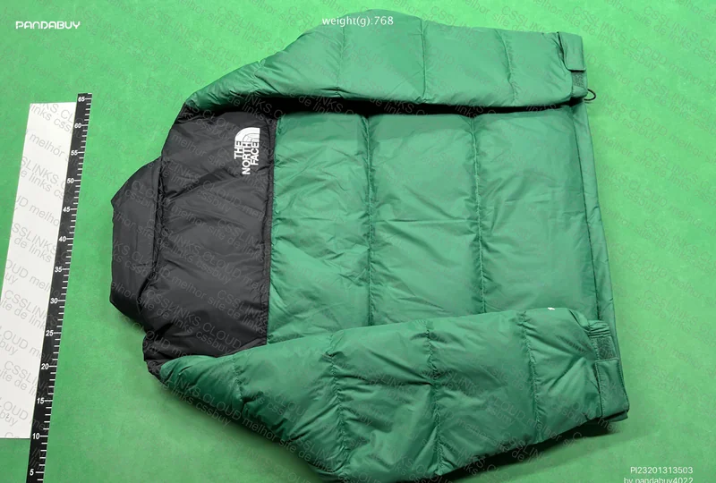 The North Face Nuptse Puffer Green 3