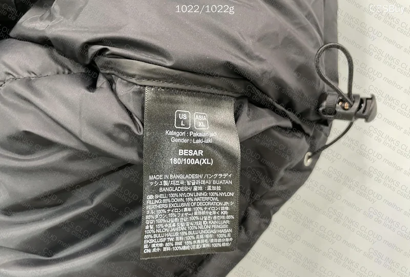 The North Face PUFFER 700 SHARK Goose Down / Help me out guys is it GL? 5
