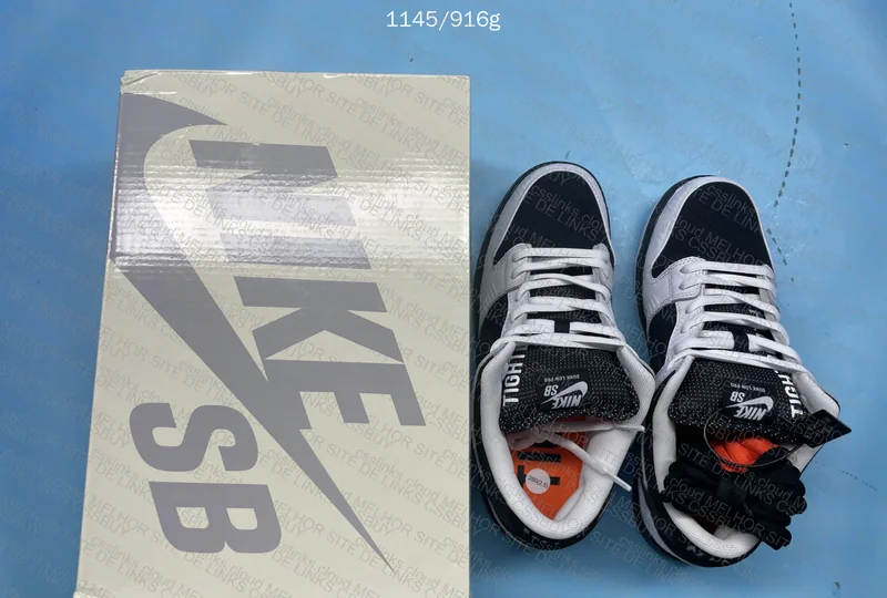 TIGHTBOOTH x Nike SB Dunk Low Pro Black White