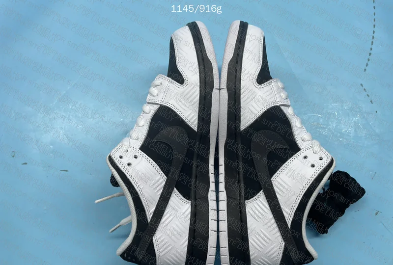 TIGHTBOOTH x Nike SB Dunk Low Pro Black White 3