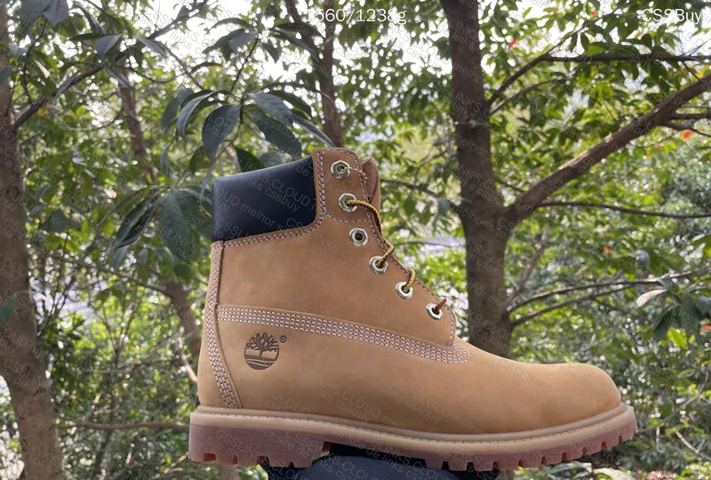 Timberland Yellow Boots 8