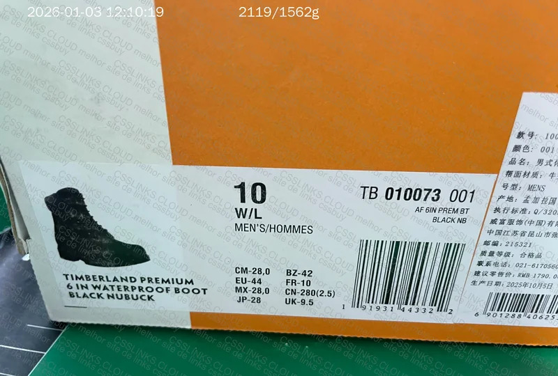 Black Timberlands 10