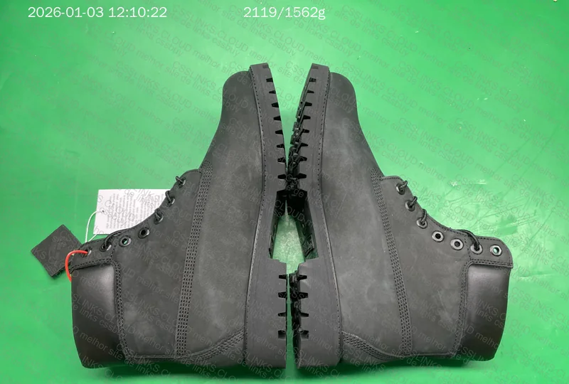 Black Timberlands 8