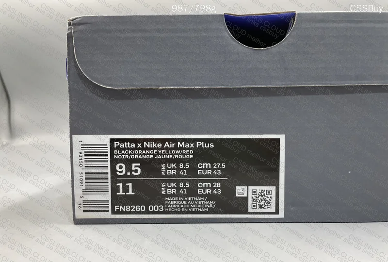 TN Barcelona Nike x Patta 8