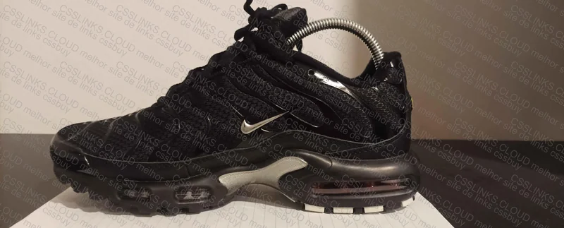TN mini swoosh black silver