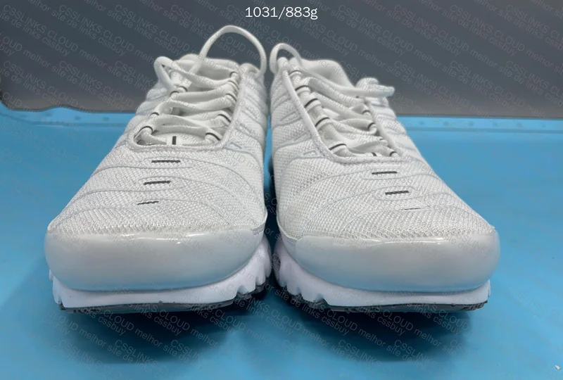 TN Triple White Gray Sole 2