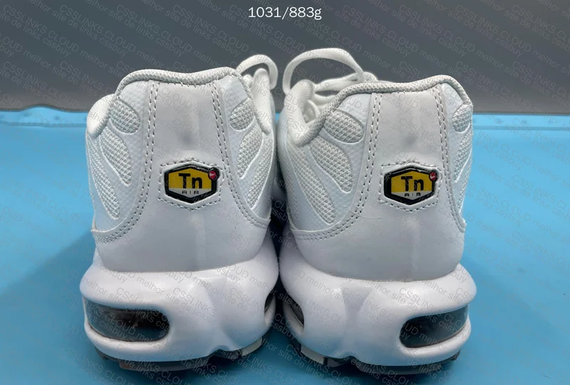TN Triple White Gray Sole 3
