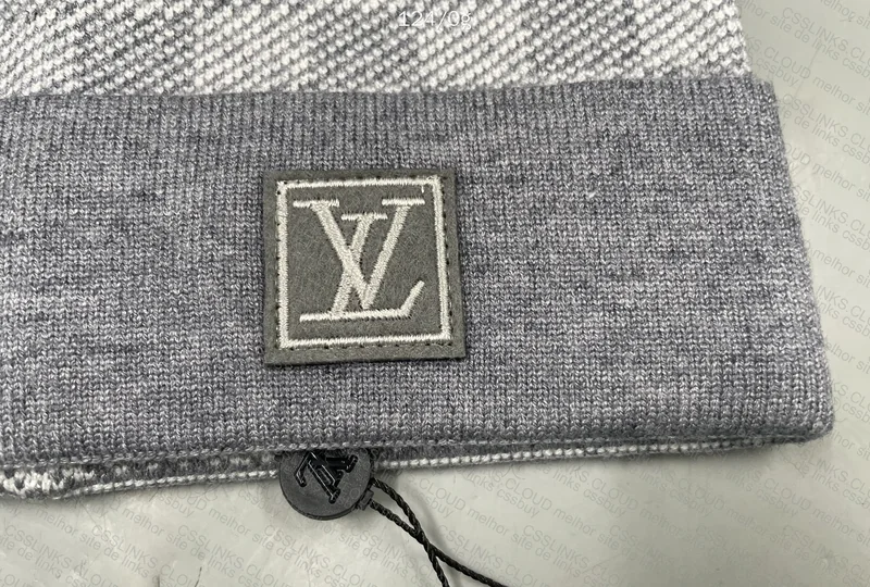 Toca cinzenta Louis Vuitton 2